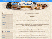 Tablet Screenshot of osterialacambusa.com